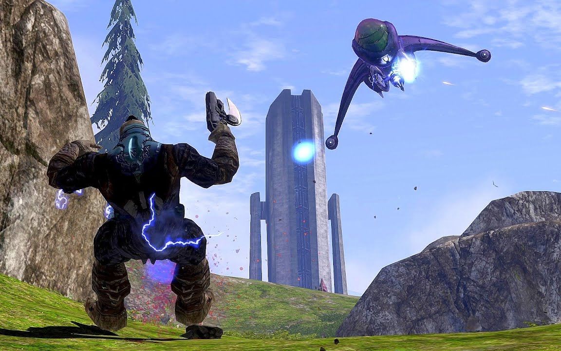 光环3 npc大战 #1 (人类and精英联军 vs 星盟)