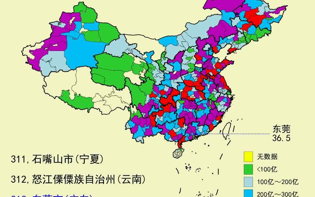 20230731地市第一产业增加值(2022)哔哩哔哩bilibili