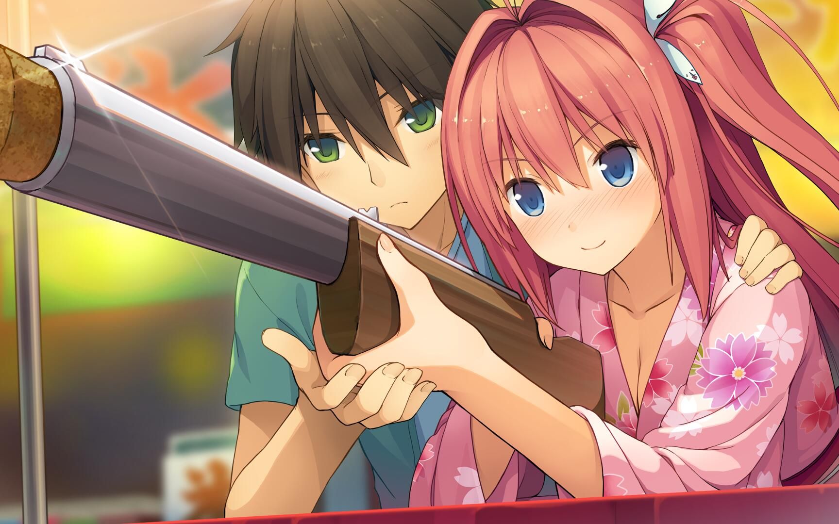 【苍之彼方的四重奏】明日香和晶也的夏日祭典