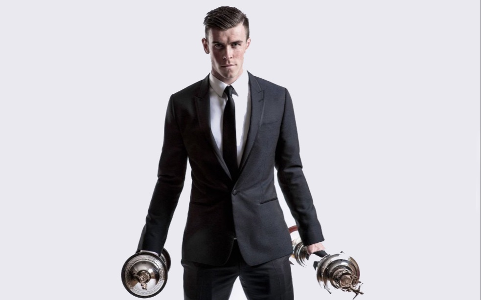 2013 pfa颁奖典礼加雷斯·贝尔获奖部分