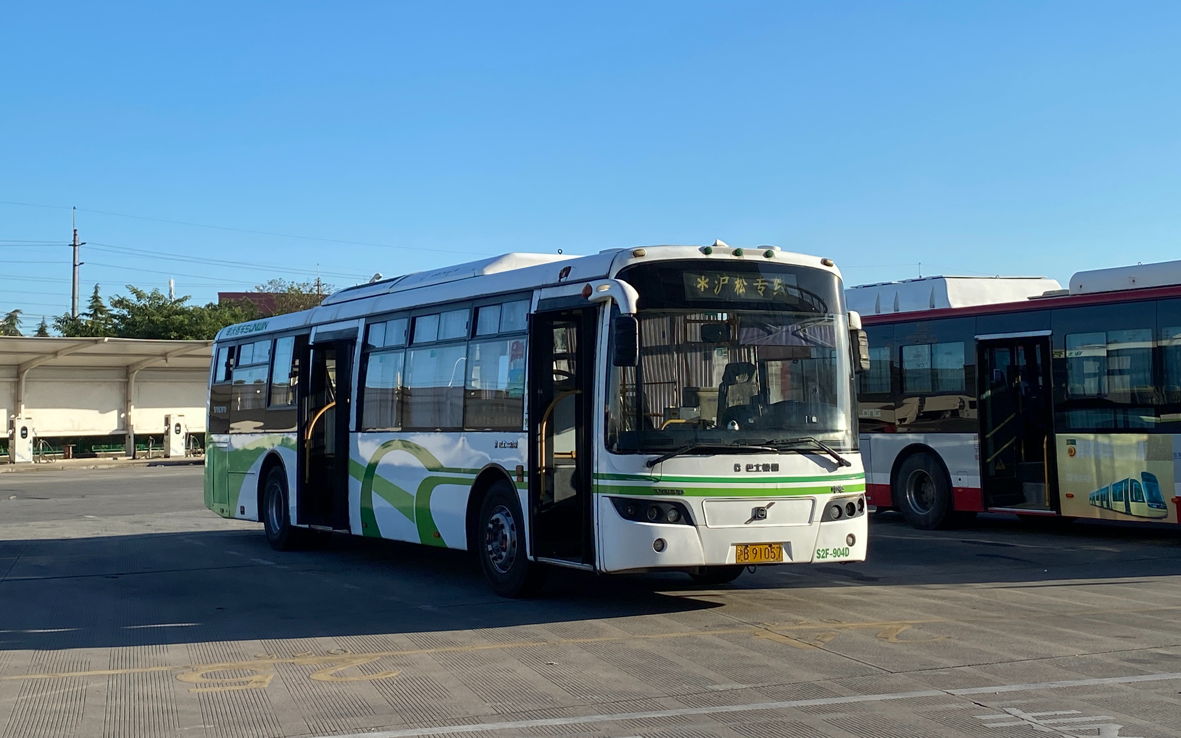 【pov 145/s2f下线纪念】上海公交沪松专线全程前方展望pov