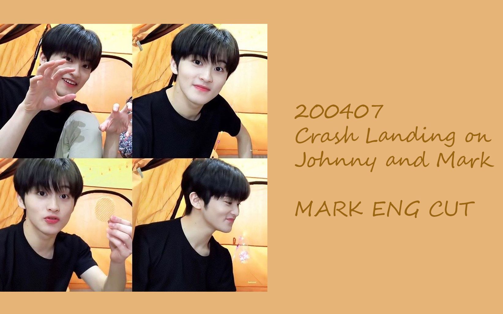 [图]【NCT】【李马克】200407JohnMark的迫降马克英文cut（Crash Landing on Johnny and Mark）