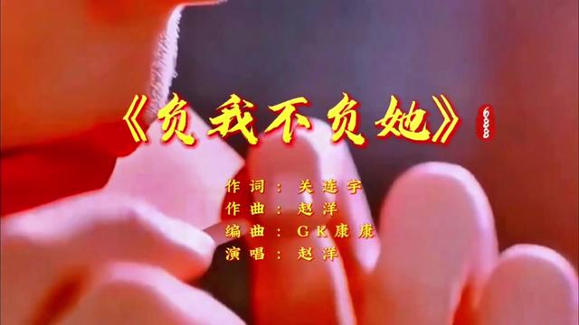 赵洋演唱《负我不负她》完整版 @赵洋《负我不负她》原唱哔哩哔哩bilibili