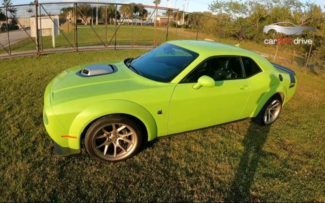 2023 dodge challenger rt scatpack widebody - pov drive