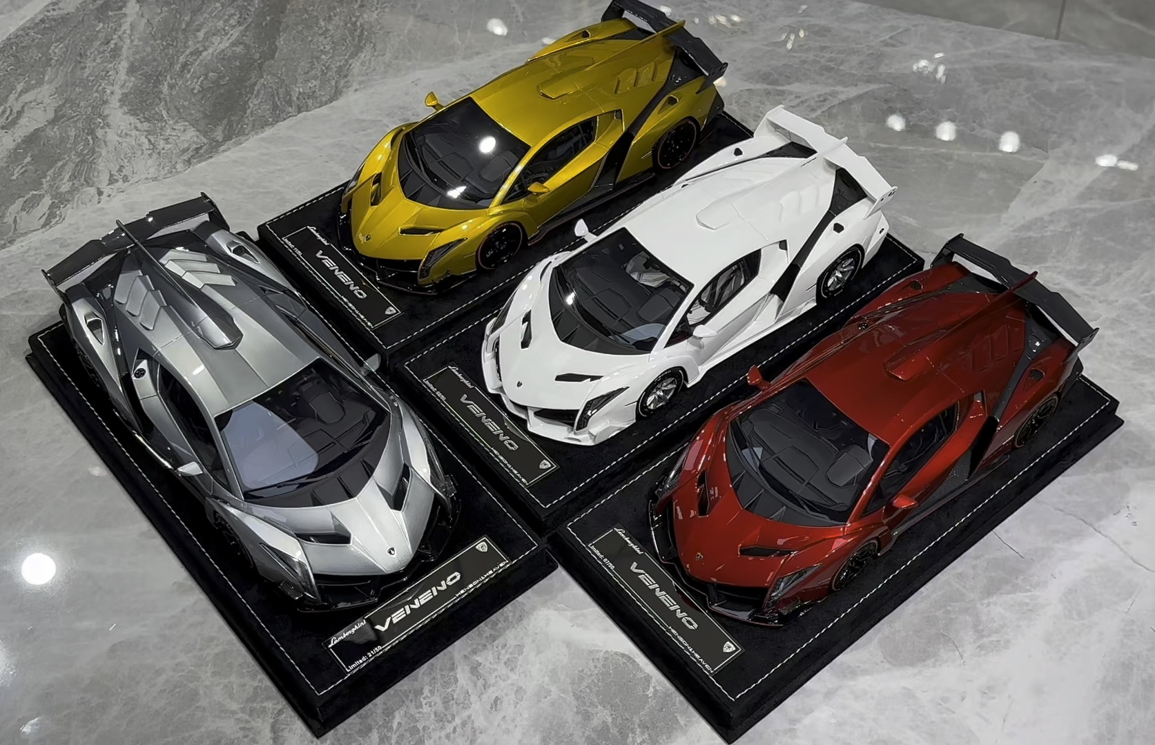 hh model 1:18 兰博基尼veneno 独药 硬顶 限量树脂汽车模型