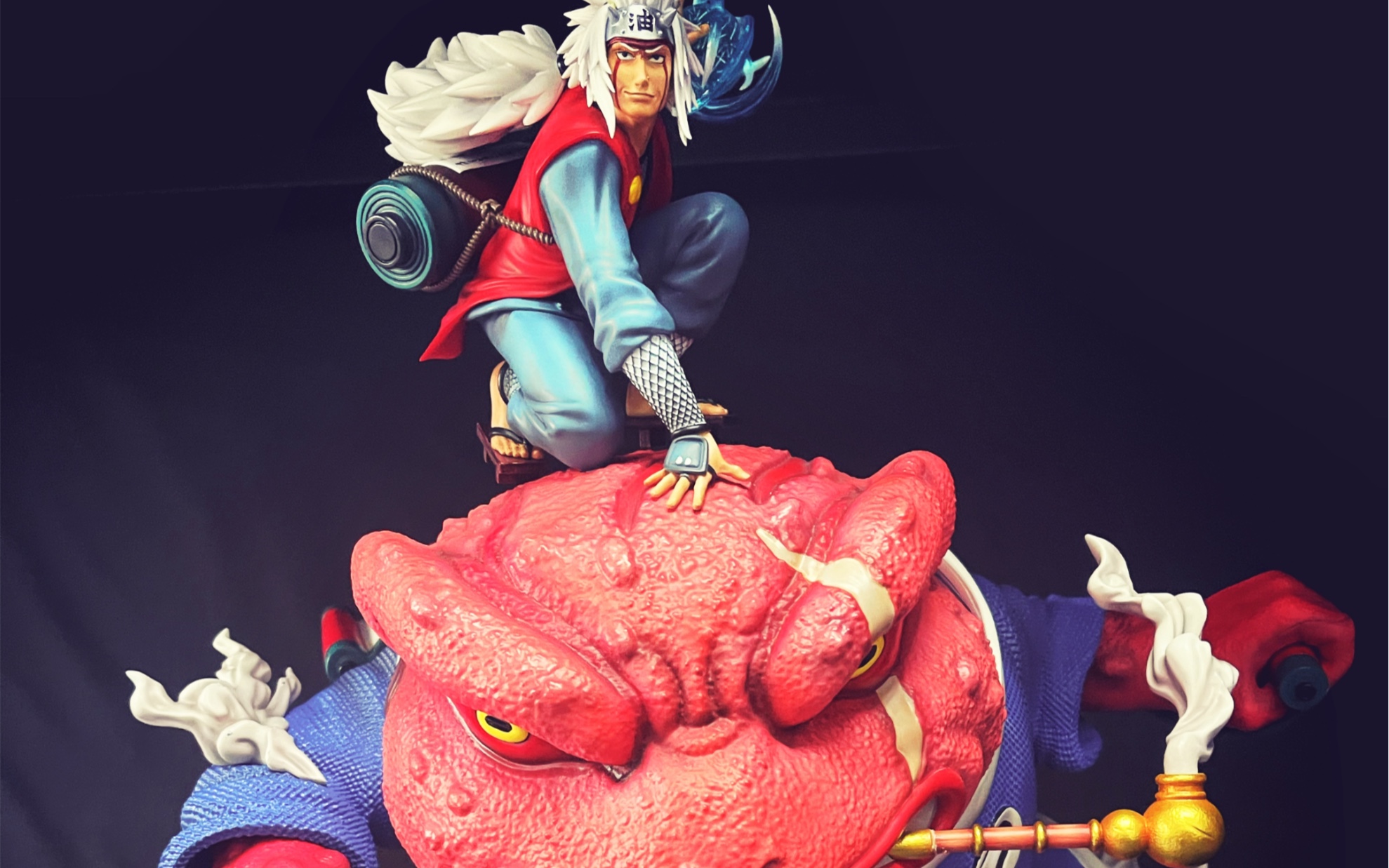 火影忍者ls工作室豪杰自来也雕像