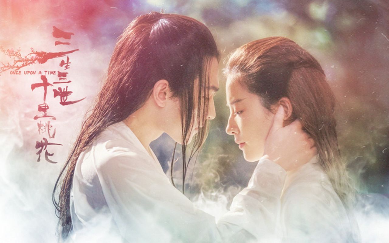 【影视原声】三生三世十里桃花电影片尾曲74桃花雨74霍尊_哔哩