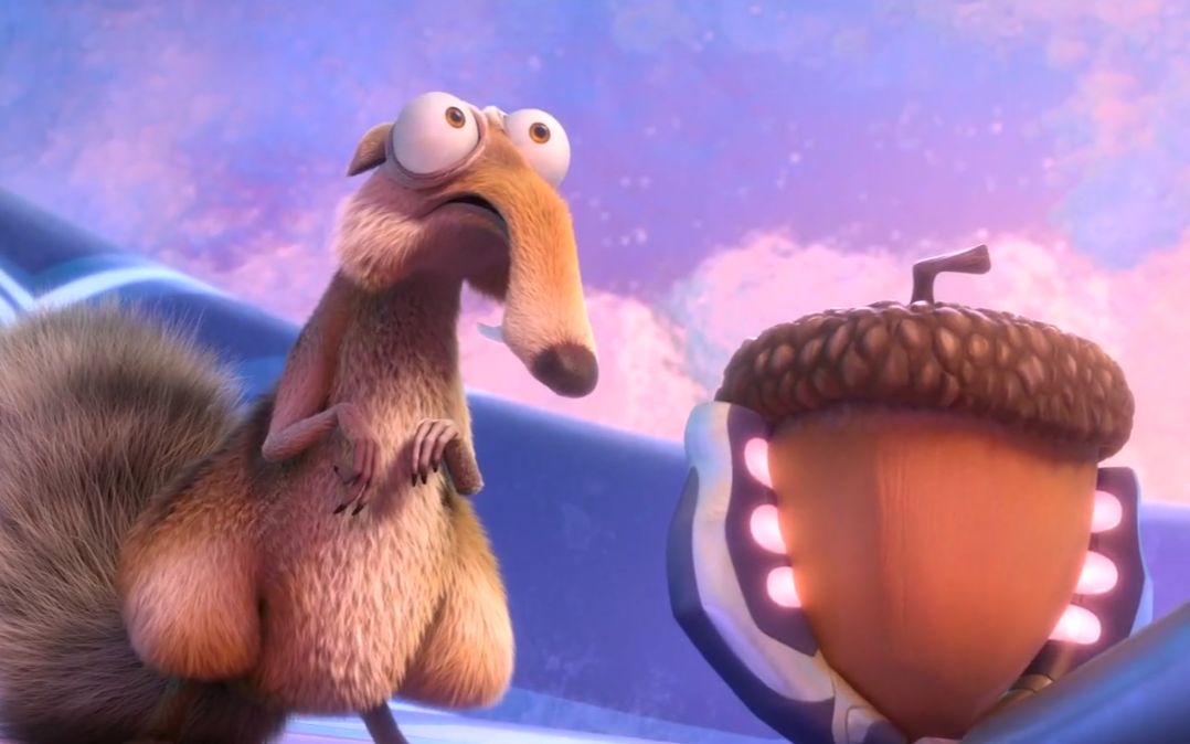 小松鼠为了一颗松果,控制外星飞船,引来了末日危机