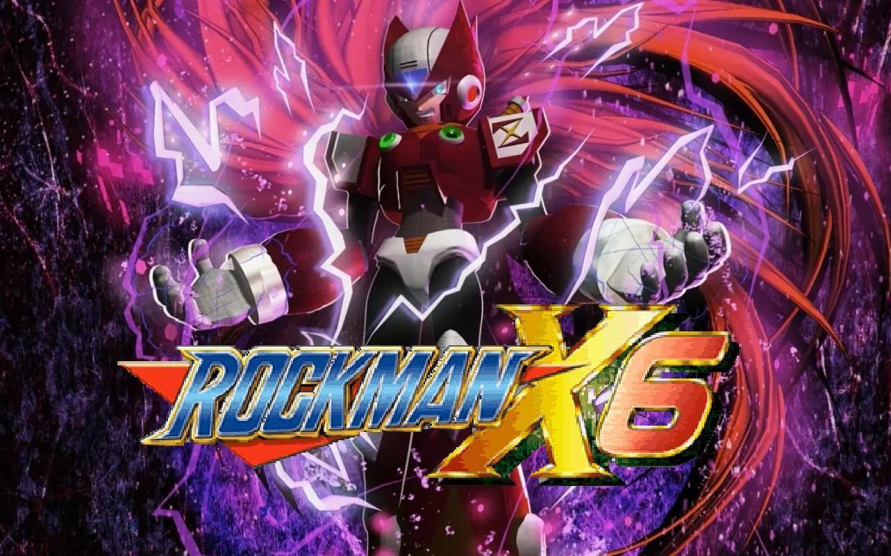 洛克人x6 hack版 手残党全程zero全收集通关 (zero:赤红破坏神参上!