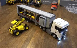 Скачать видео: 侧帘挂车 功能解析 LEGO乐高 Technic科技/机械 MOC