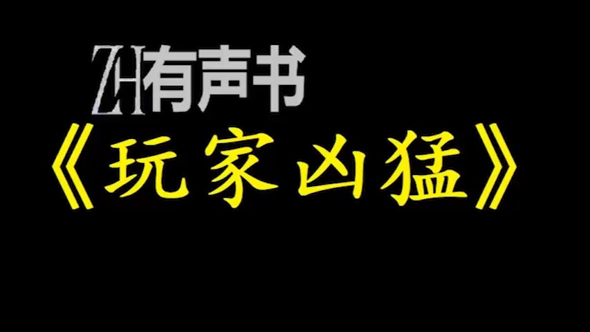 玩家凶猛【ZH感谢收听ZH有声便利店免费点播有声书】哔哩哔哩bilibili