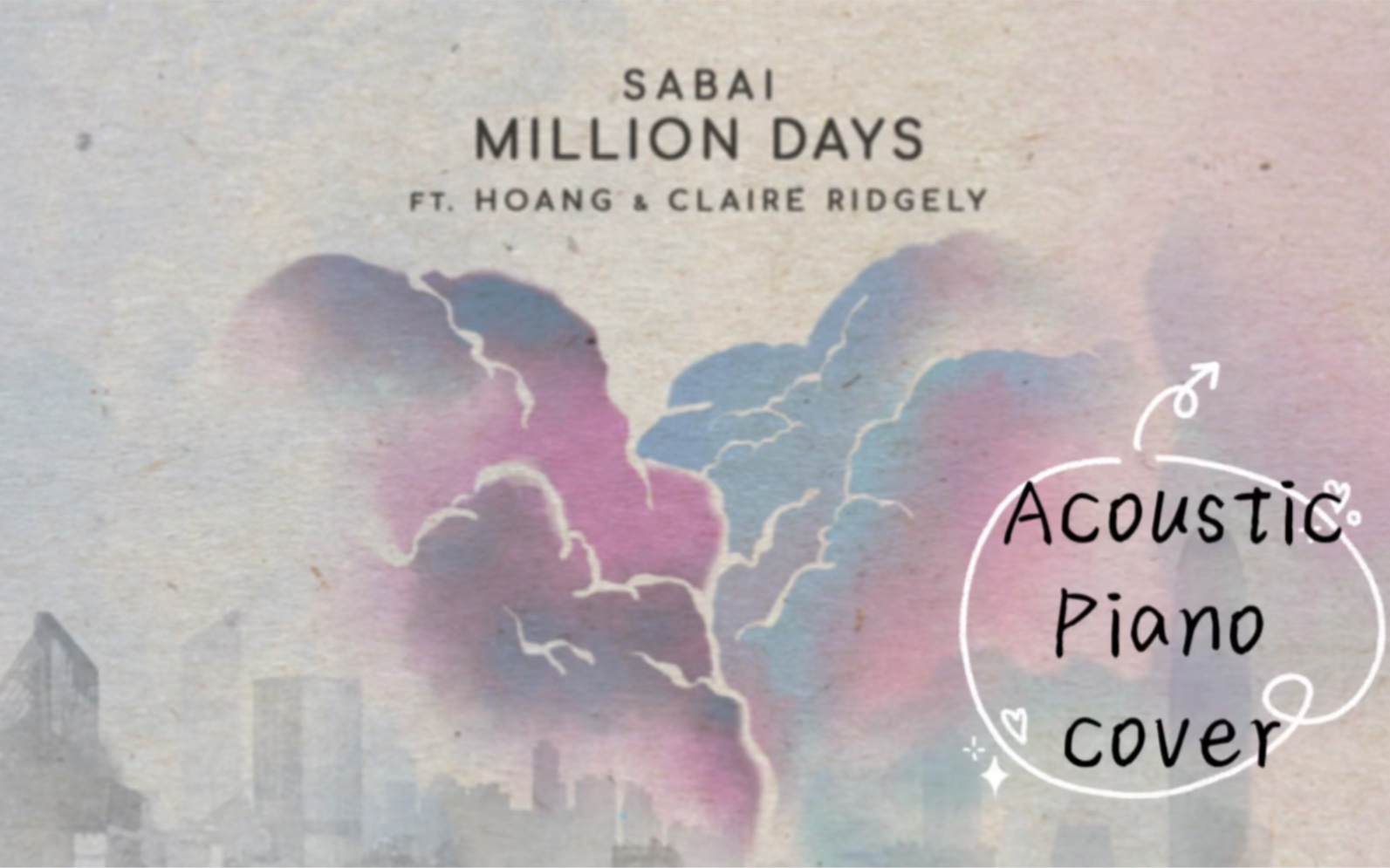 [钢琴] SABAI  Million Days Acoustic version ( piano cover )哔哩哔哩bilibili