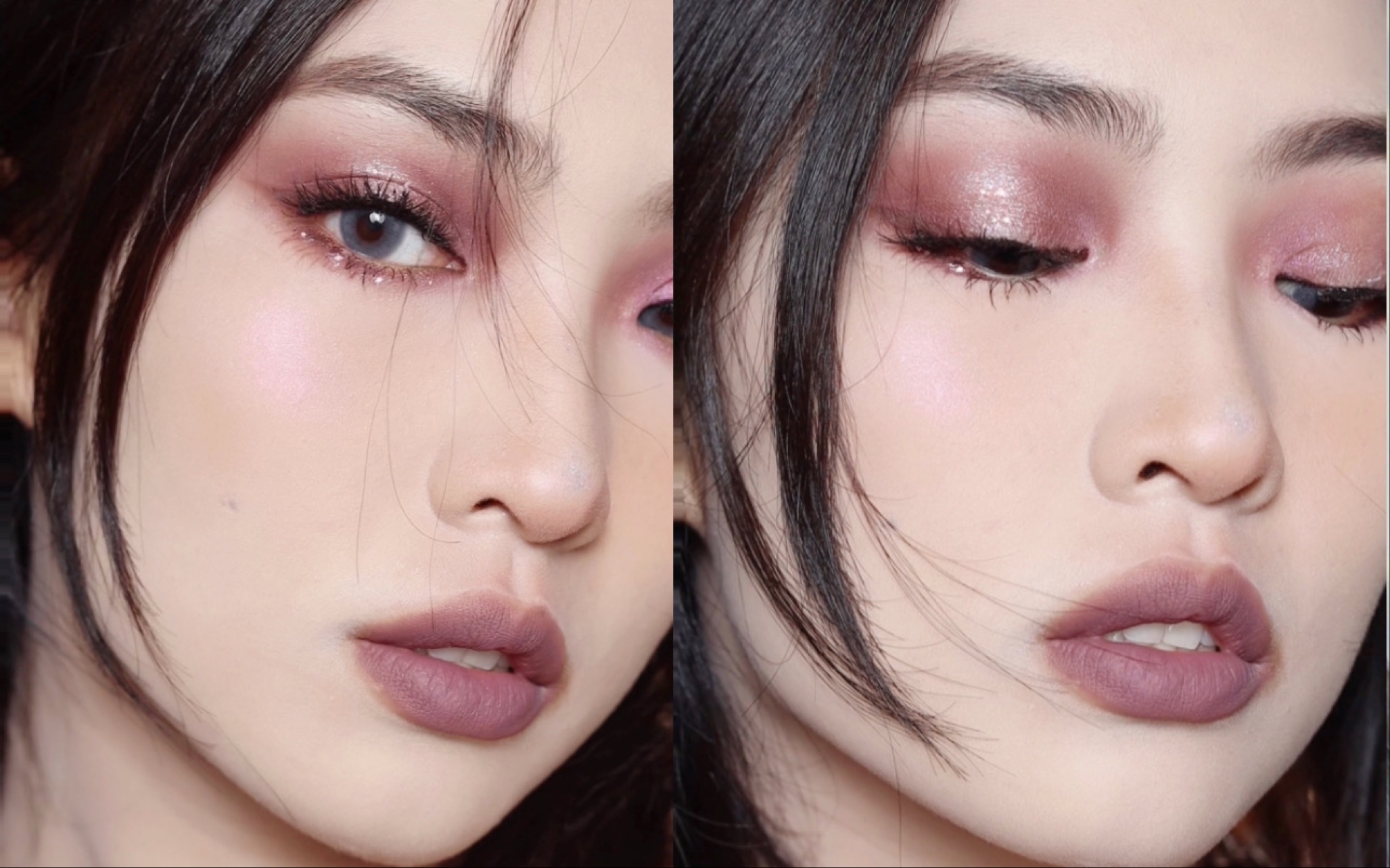 4k原相机超高清丨详细眼妆晕染步骤丨丧酷朋克妆容丨苏婆_哔哩哔哩