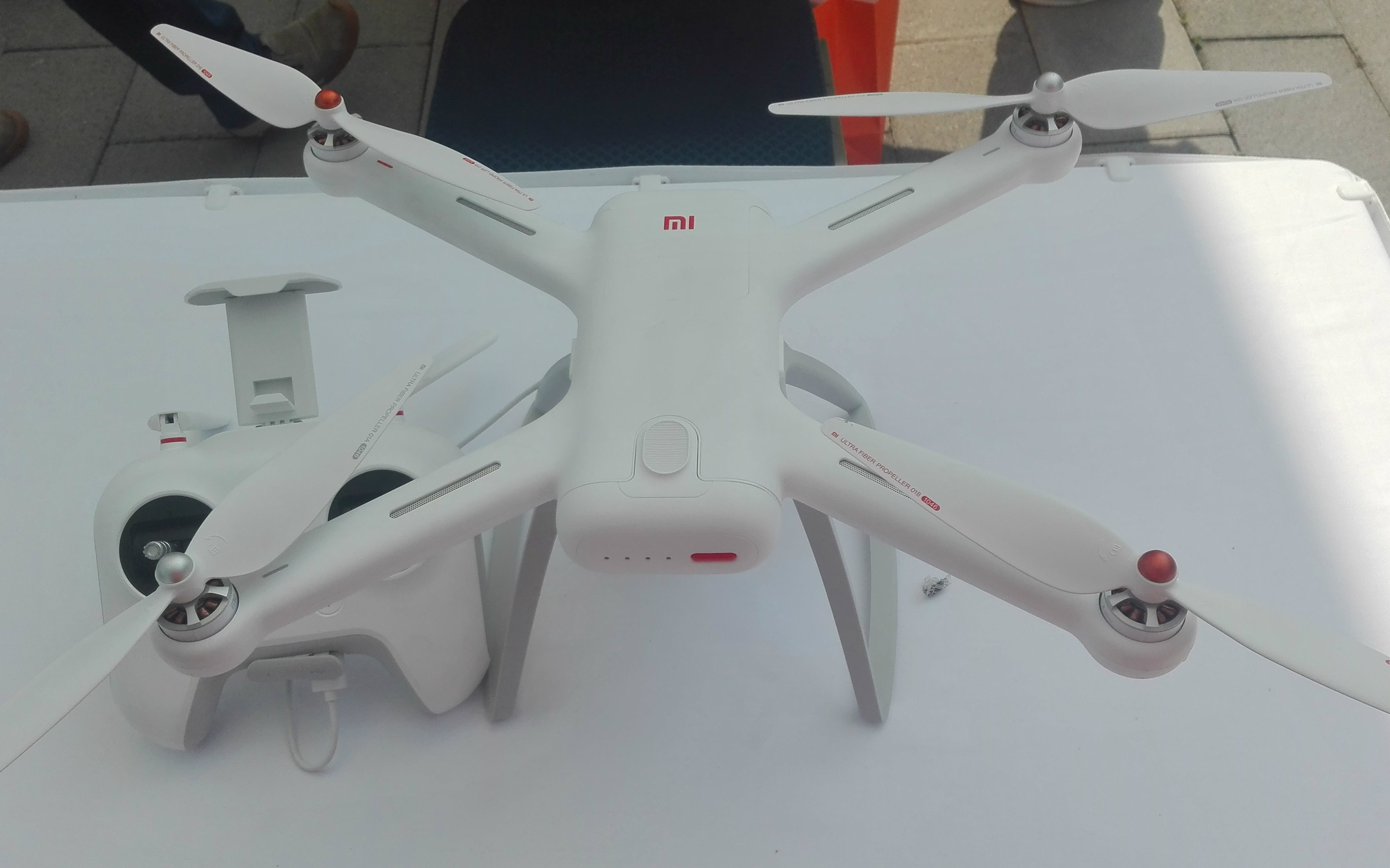 小米无人机6月25号雁栖湖试飞小视频