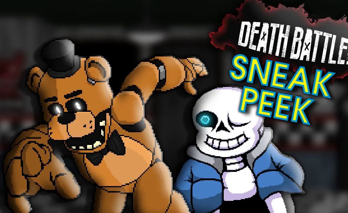 【UT X FNAF/像素动画/授权代发/中字】Freddy VS Sans[预告](BY:DeLite Animations)哔哩哔哩bilibili