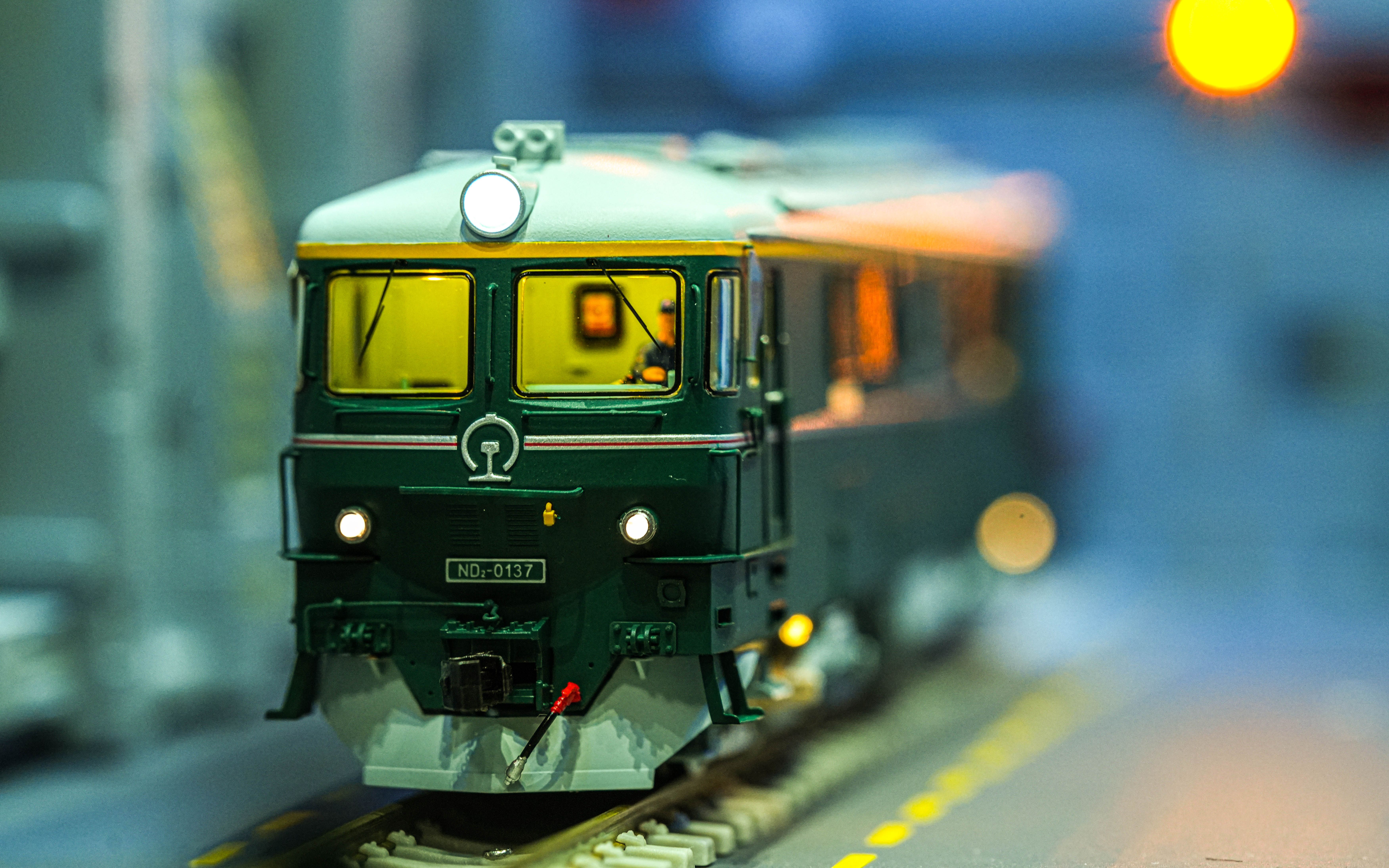 长鸣nd2内燃机车模型----开箱&小运转视频