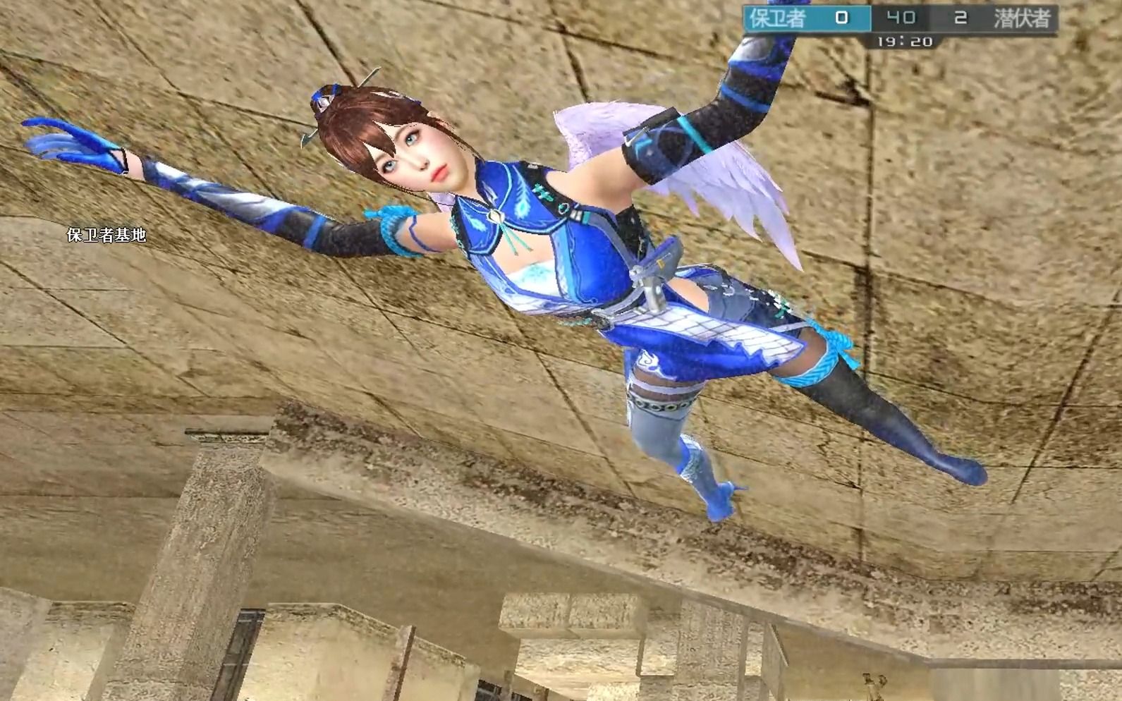 cf【r】今日是天使翅膀的兰巾帼英雄女神!