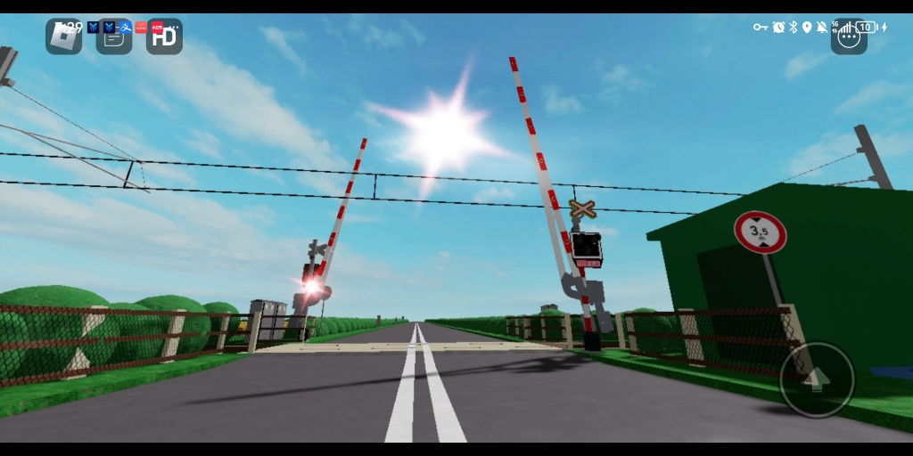(roblox345)探索捷克铁路道口的境点