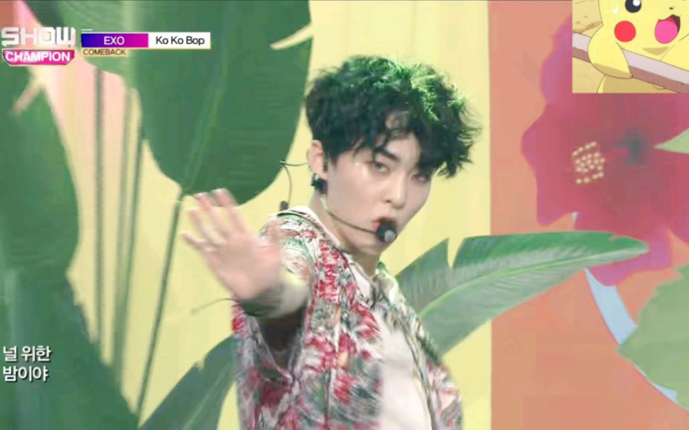 exo夏日神曲《kokobop》8人现场,已绝版.