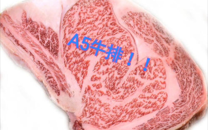 【A5牛排!!】如何让的牛肉变成A5牛排[日本牛肉分类最高等级是A5,A3以上的才算牛排]哔哩哔哩bilibili