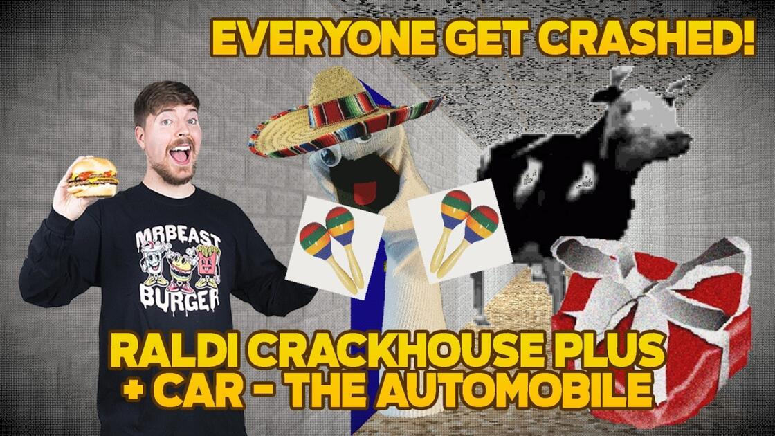 所有人都崩溃了! | Raldi’s Crackhouse Plus + Car Driving
