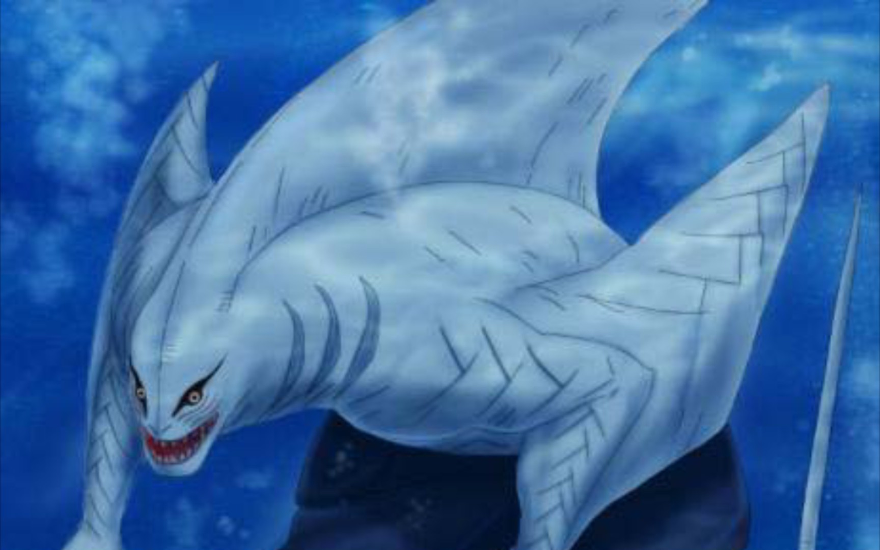 深海の狂鲨——鲛肌融合
