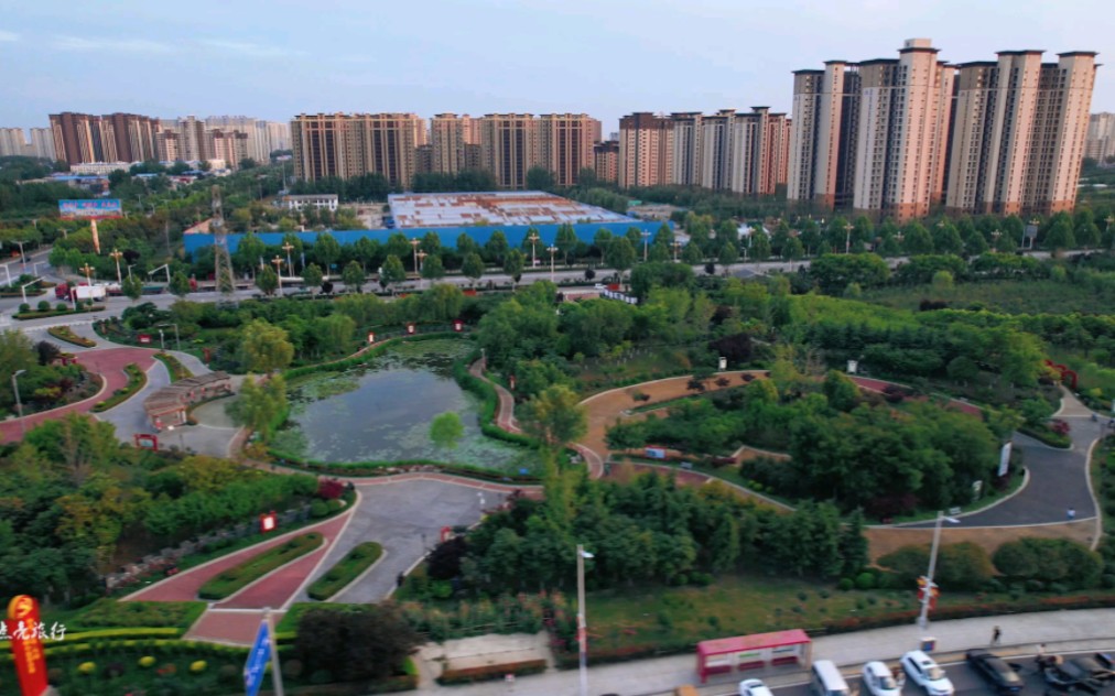 南阳市方城江淮公园美丽景色