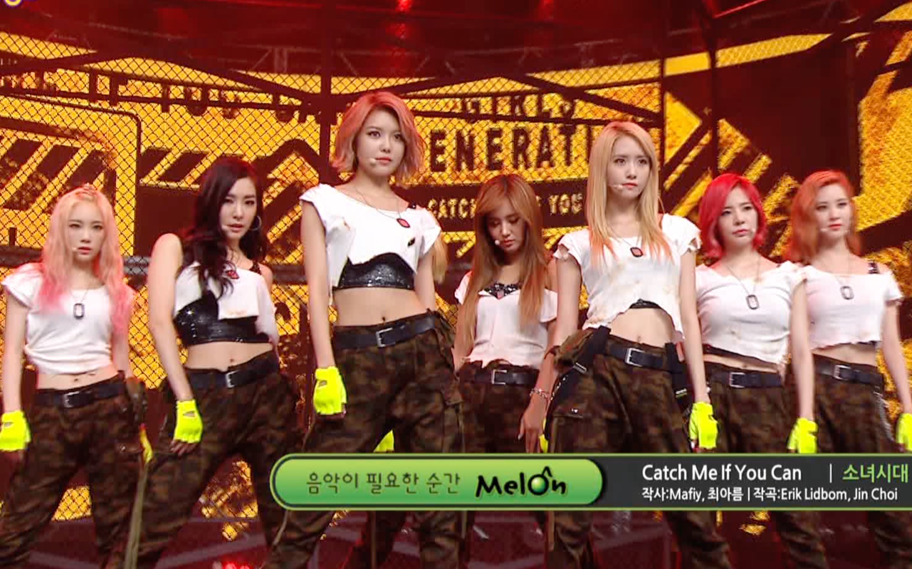 [图]【Live】少女时代 五辑先行ComeBack「Catch me if you can+Party」150711