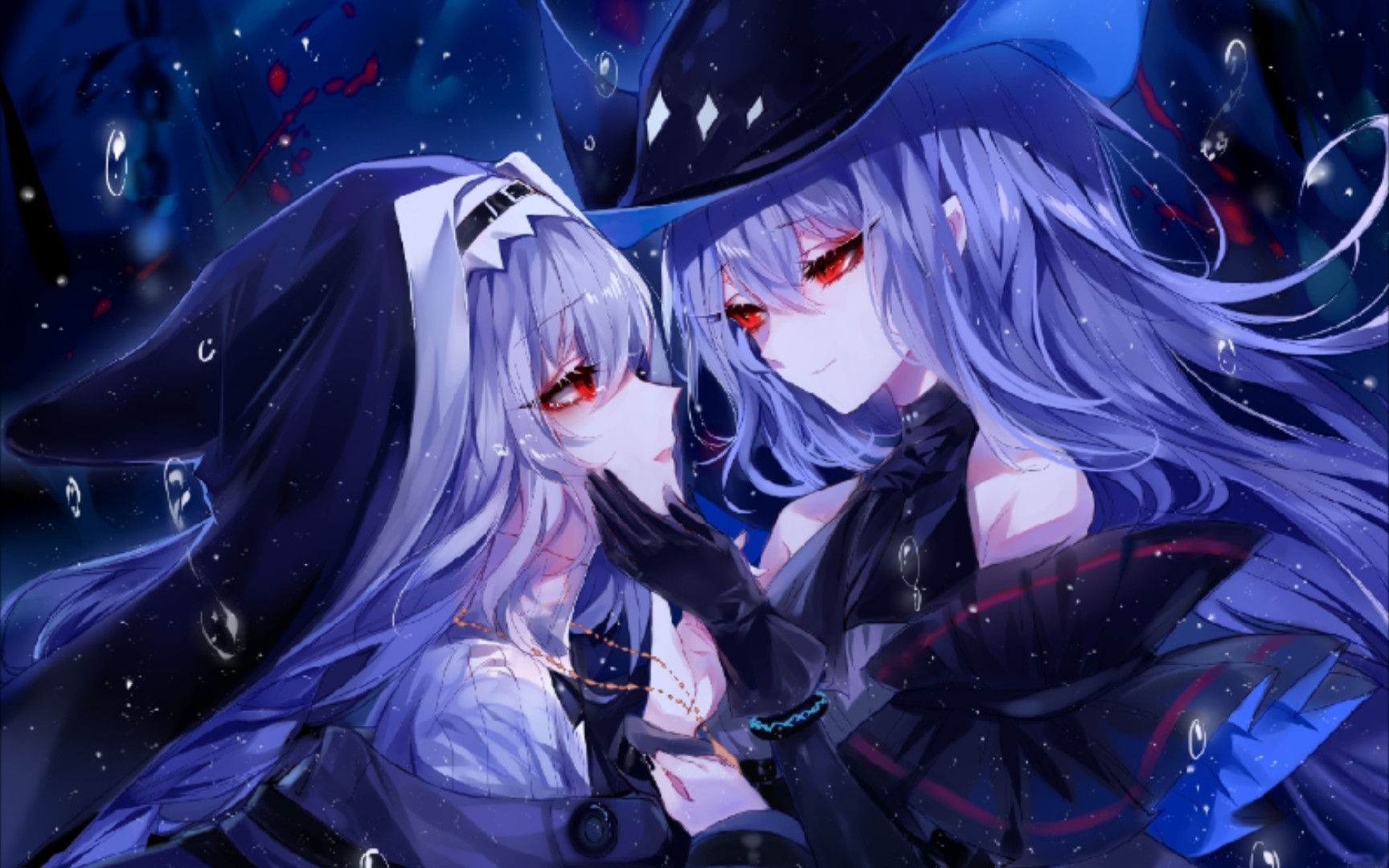 《明日方舟》画中人wr-3,槐影与深海三人组