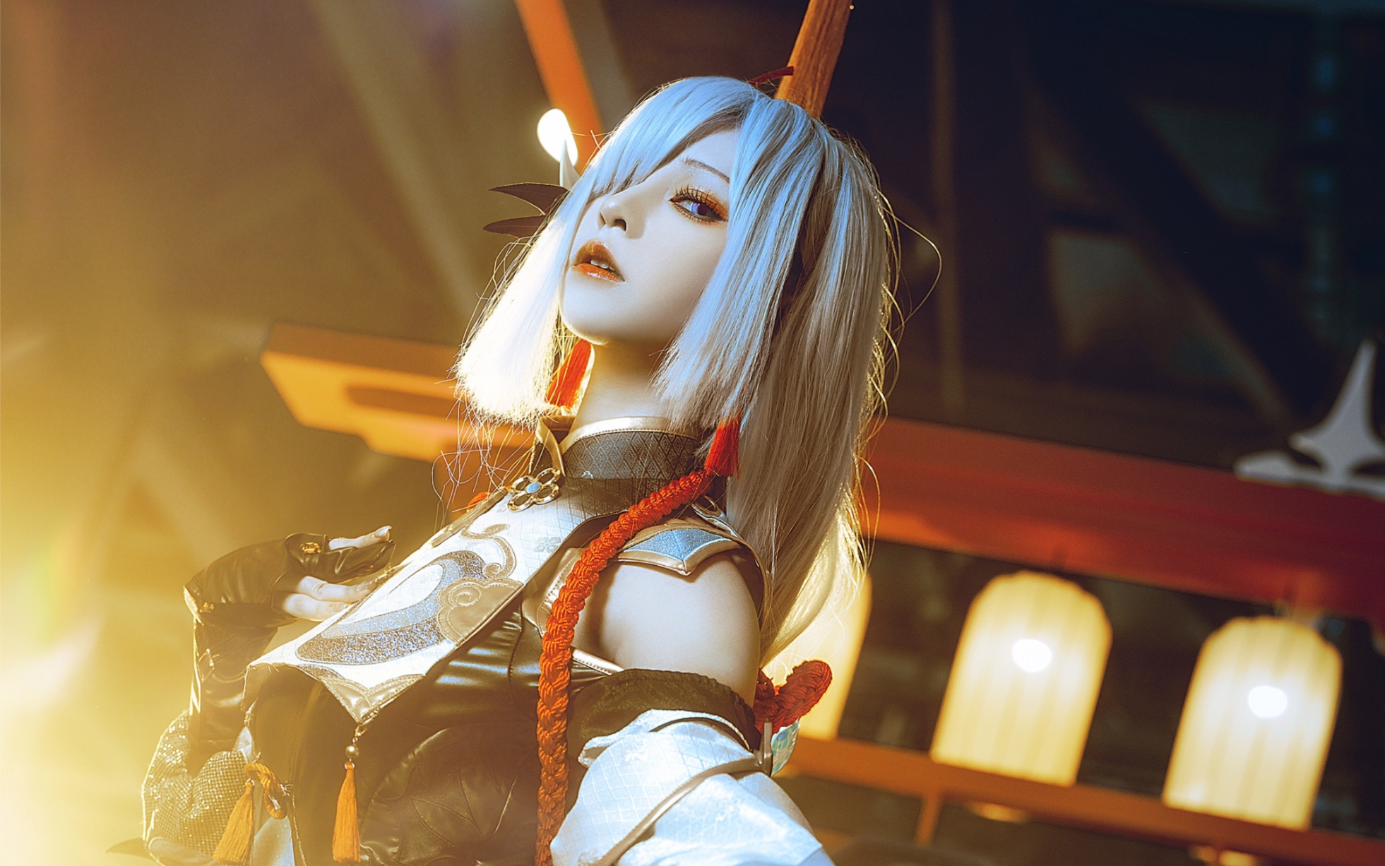 【申鹤cos】挨得住小姨的一枪吗?_哔哩哔哩_bilibili