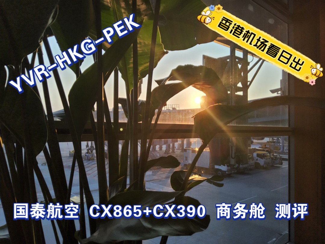 国泰航空 温哥华香港北京(YVRHKGPEK) CX865+CX390 商务舱 测评哔哩哔哩bilibili