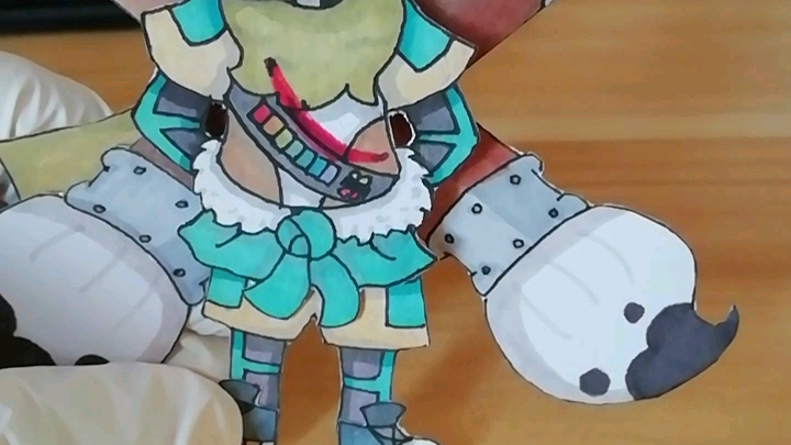 可动纸片人,ink sans