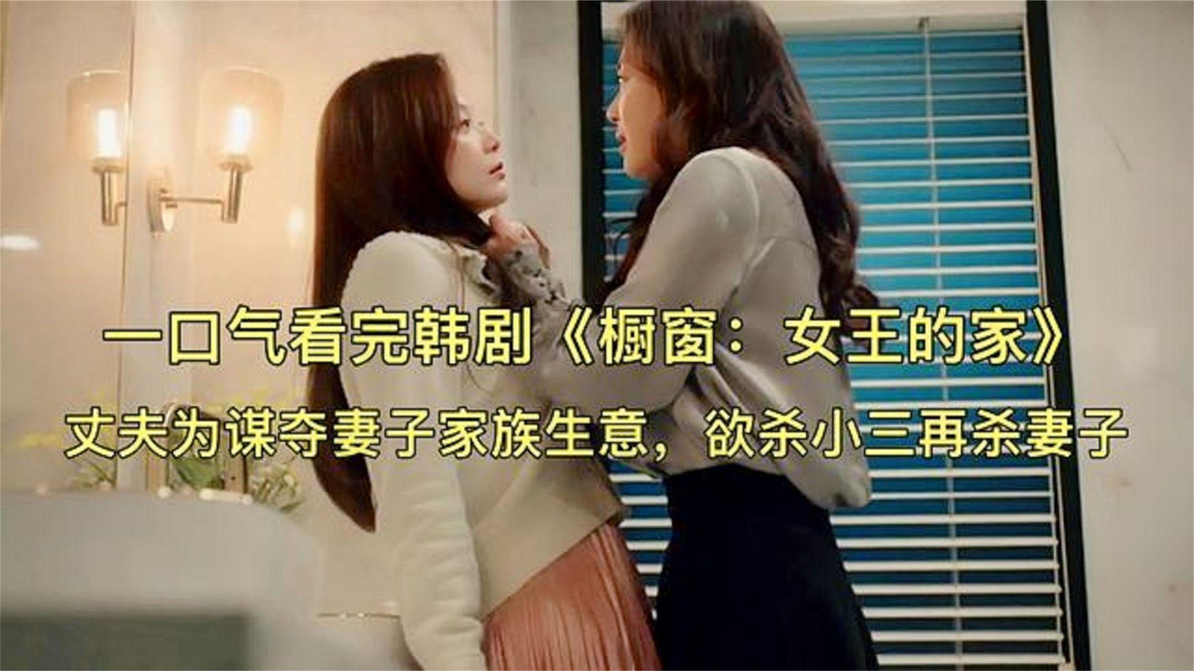 [图]一口气看完系列解说：韩剧《橱窗：女王的家》，心痛我的女王大人