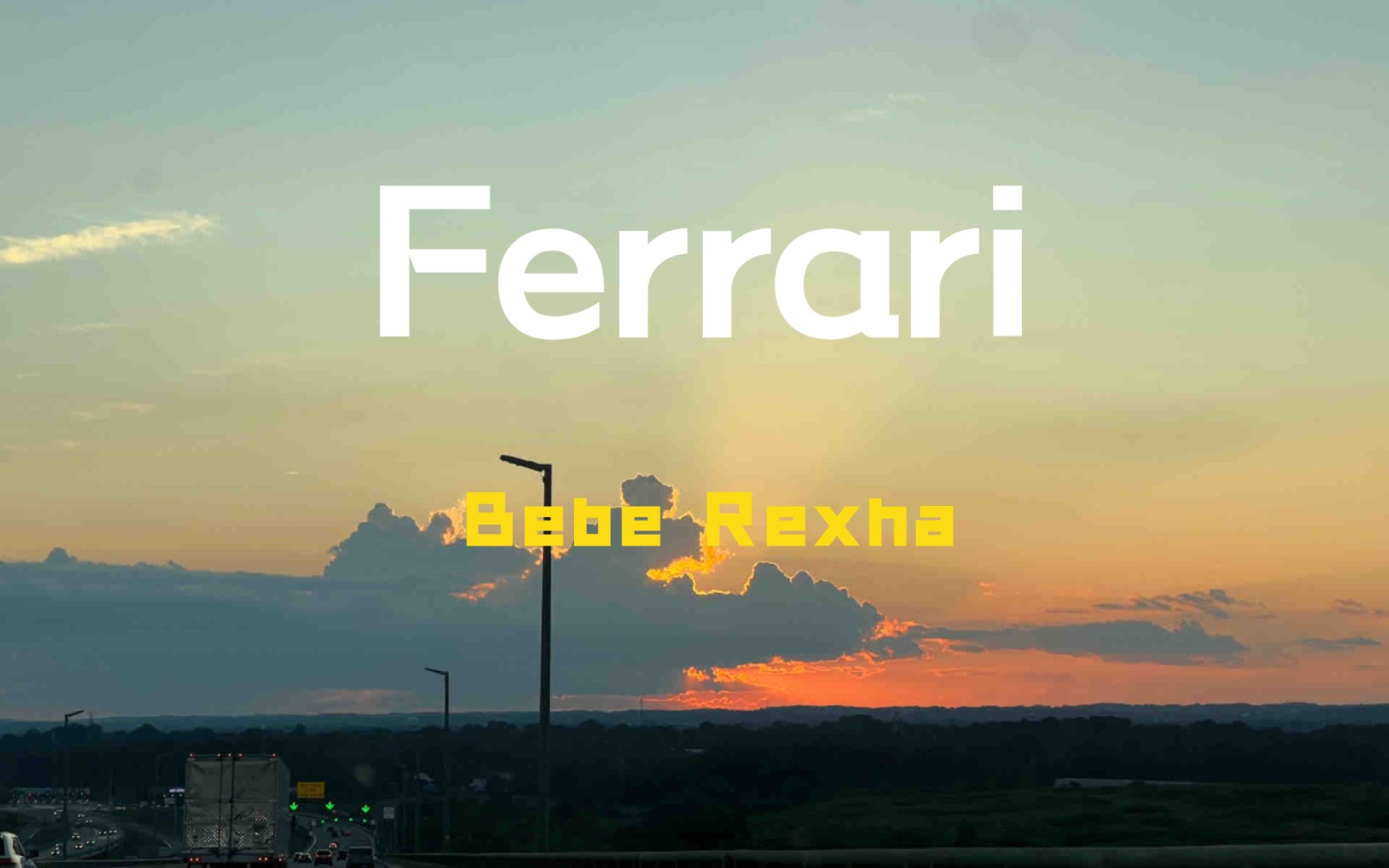 [图]“我就像一辆疾驰在穆赫兰大道上的法拉利”「Ferrari」--- Bebe Rexha