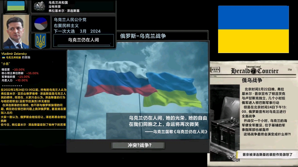 tno风格同人俄罗斯乌克兰战争超事件