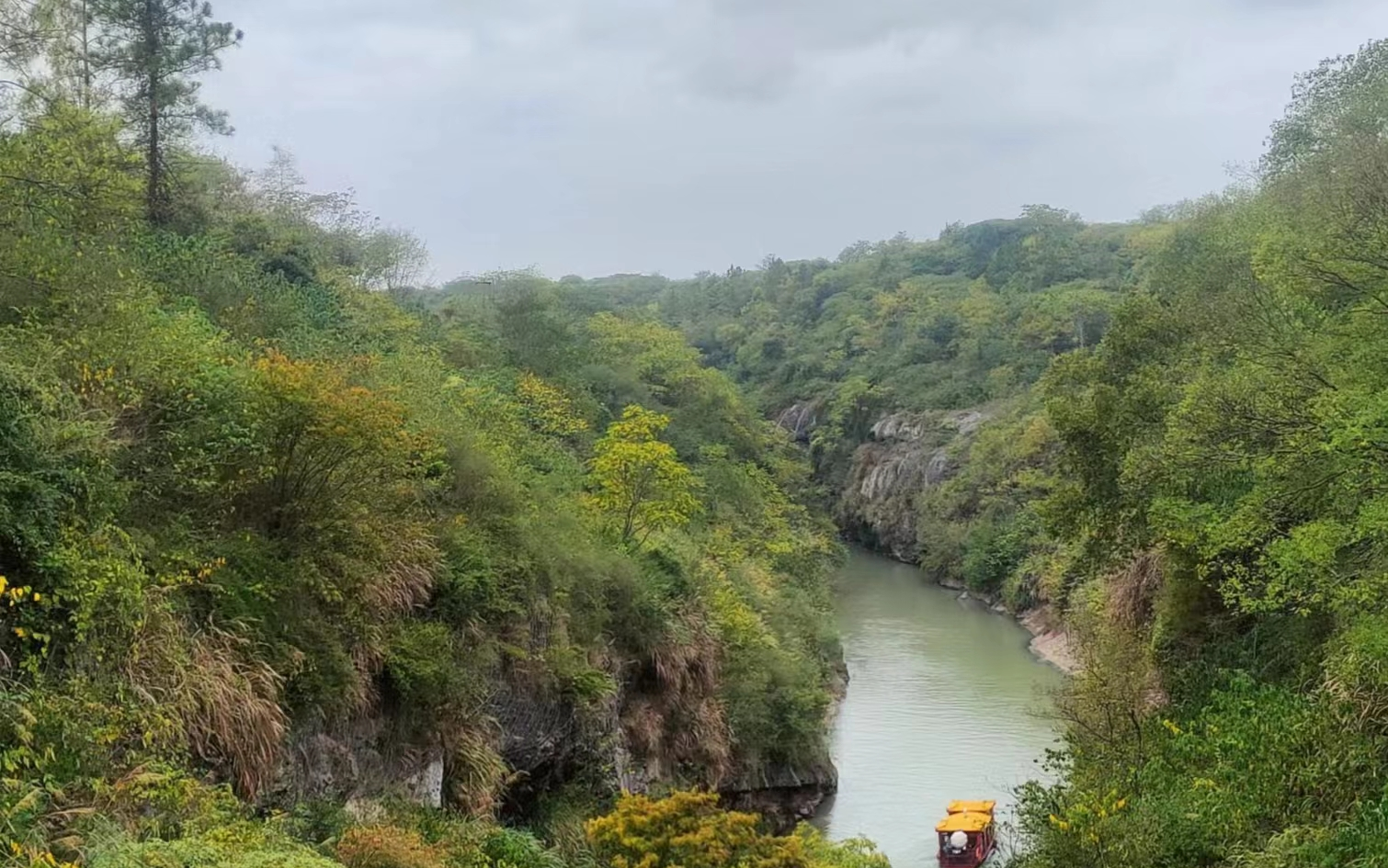 【第一人称视角】南京值得去游览的天生桥胭脂河