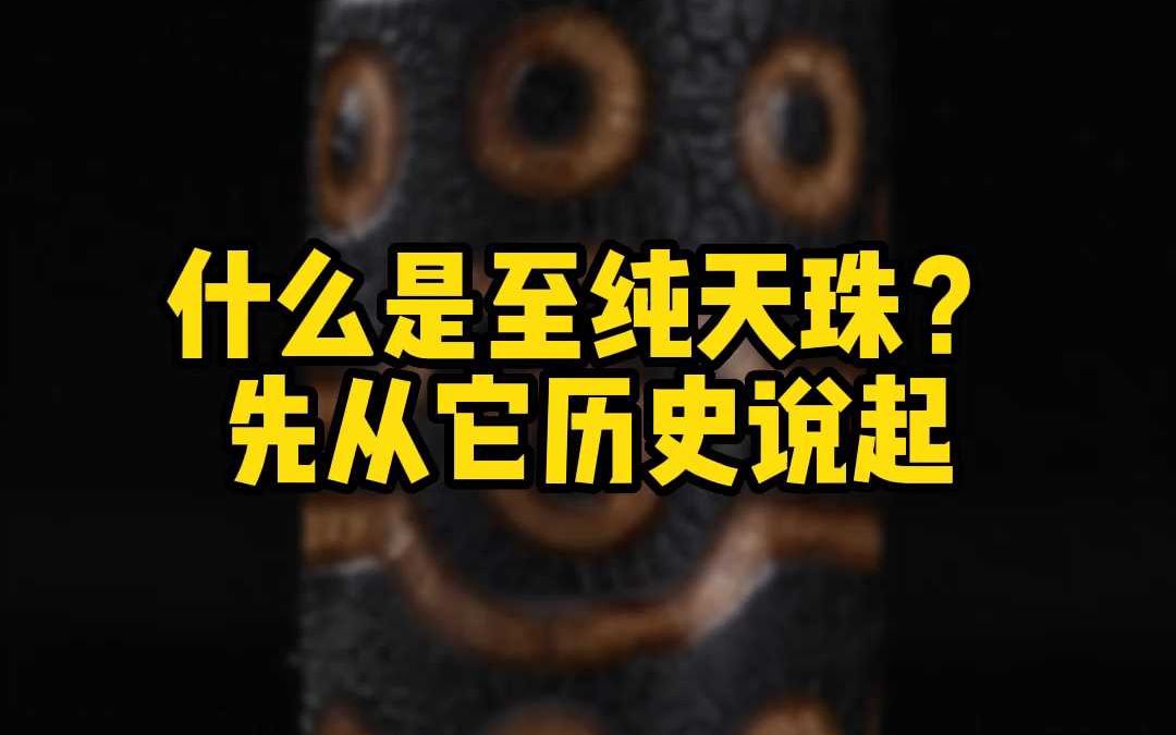 至纯天珠是什么?你了解吗?哔哩哔哩bilibili