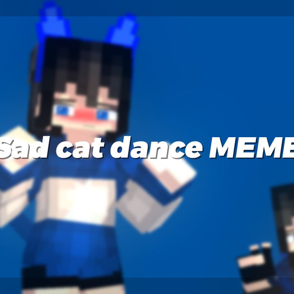 feedback King on X: Sad Cat Dance Minecraft Version #sadcatdance