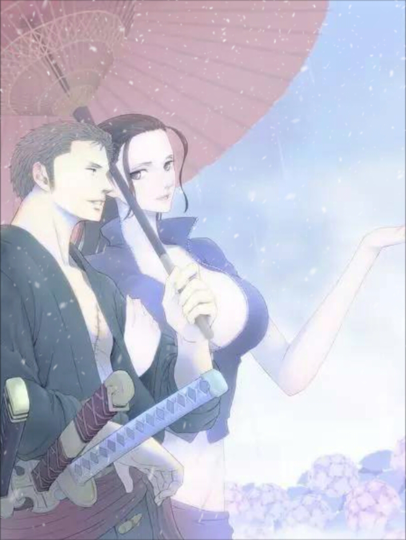 海贼王索宾路娜下雪氛围感混剪