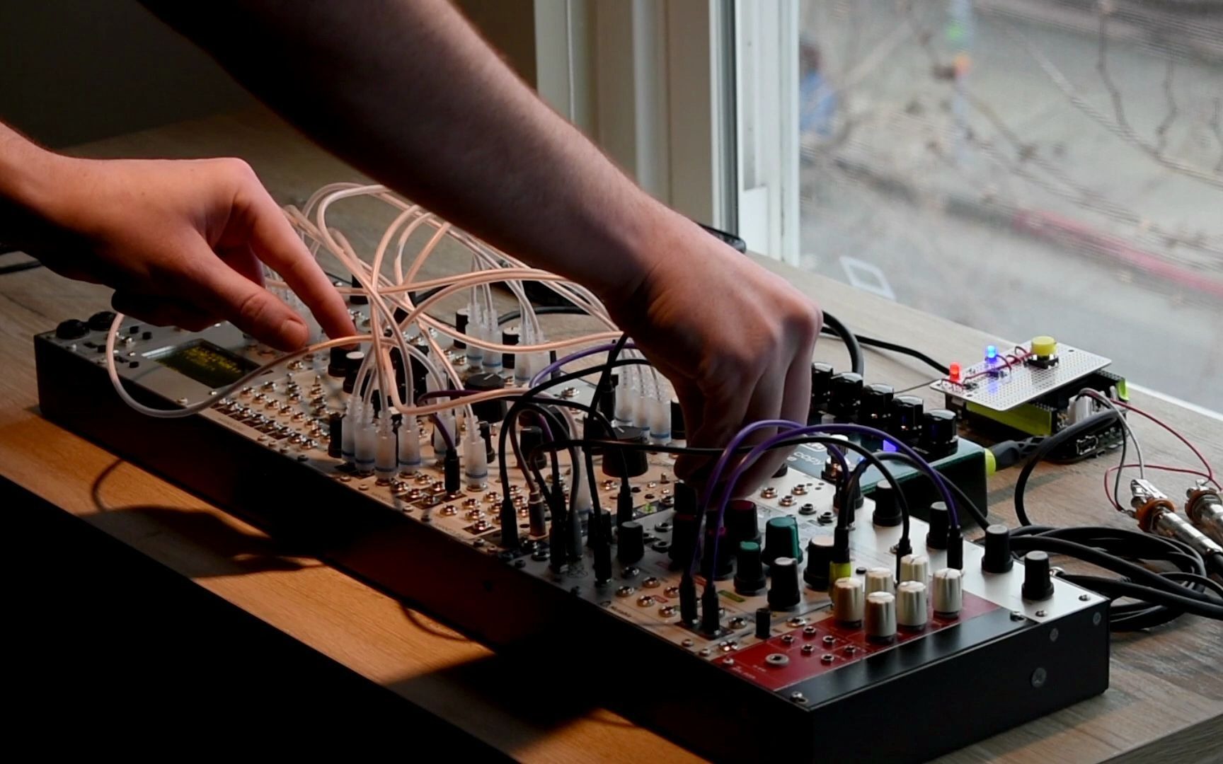 teletype 模块合成器 演示 - clockwork - teletype etude 2: tm