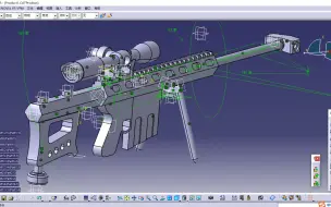 Video herunterladen: catia巴雷特三维建模组装