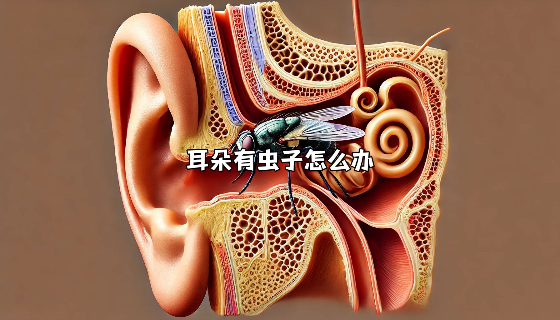 假如耳朵里飞进苍蝇怎么办?