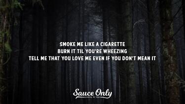 cigarette lyrics shaya zamora Shaya Zamora