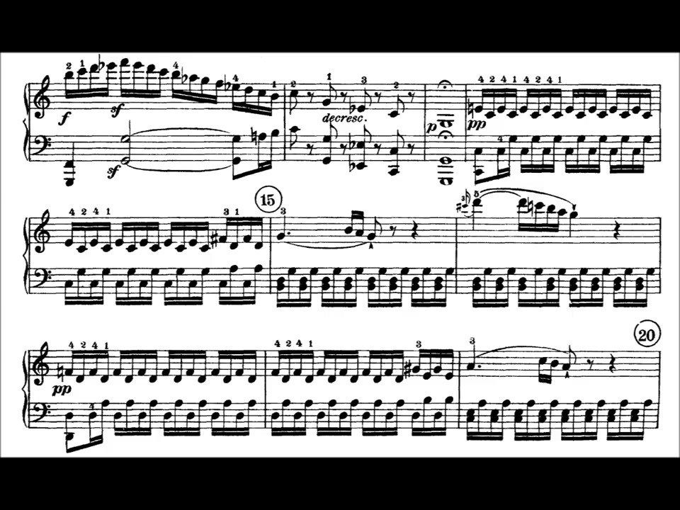 【钢琴】贝多芬 - 奏鸣曲 第21首 作品53(黎明)