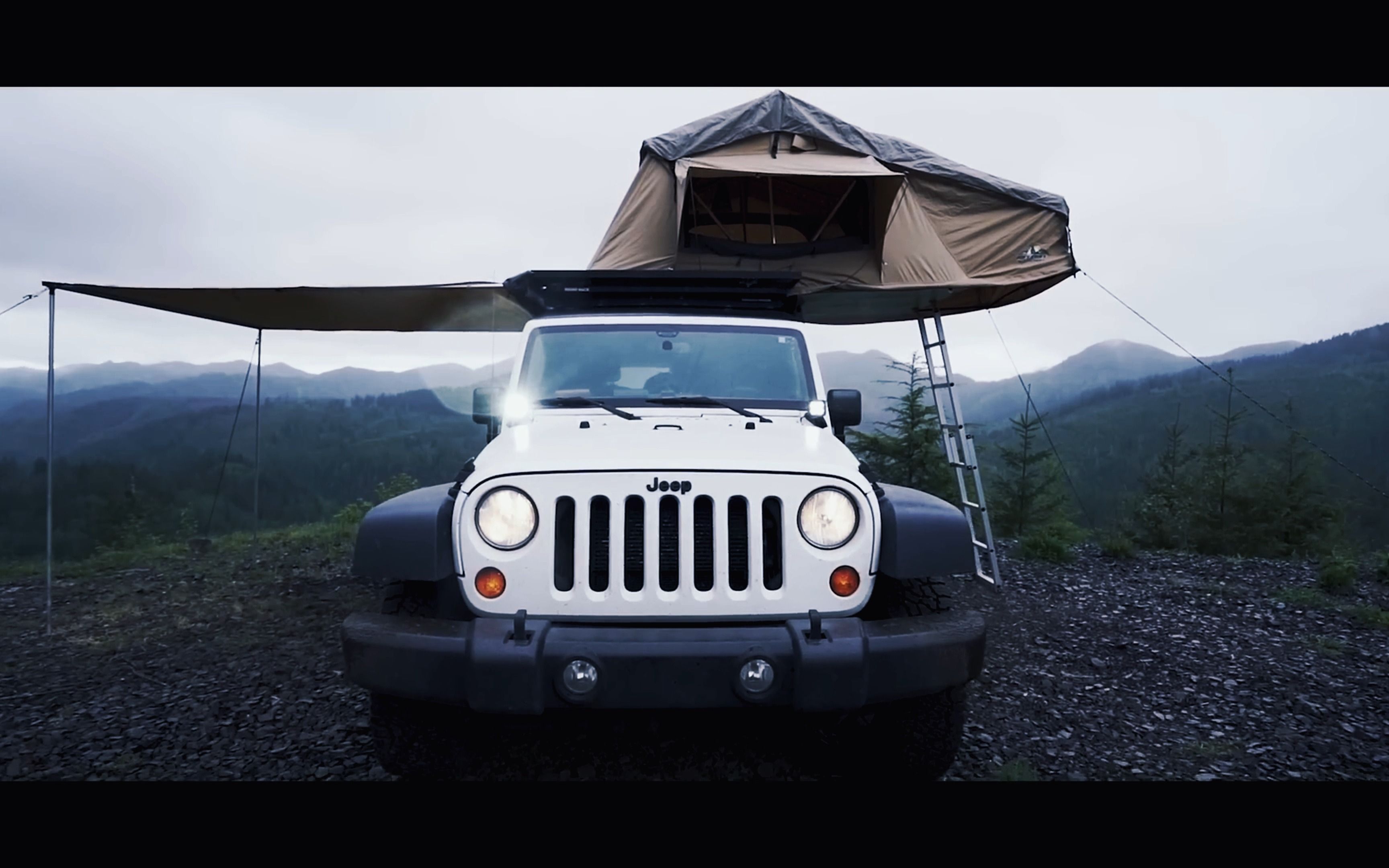 吉姆尼越野车,带你开启极限致露营之旅