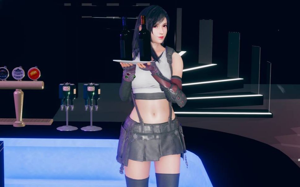 【4k】在酒吧里的蒂法