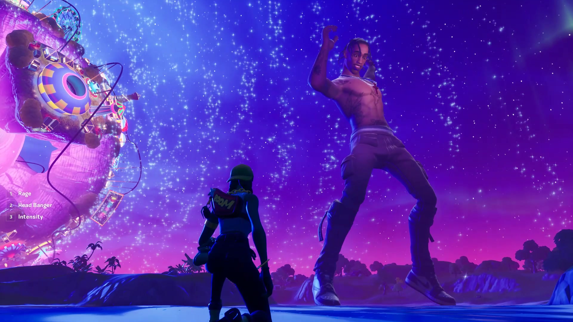 堡垒之夜大事件 travis scott演唱会-国际服 turn up your volume !