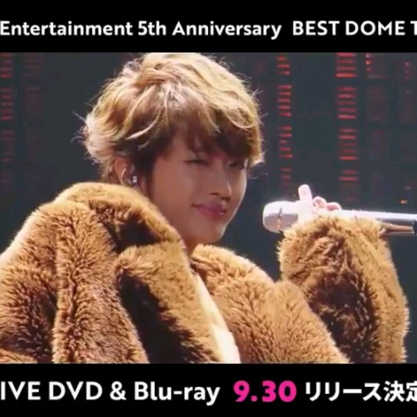 Nissy 5th Anniversary BEST DOME TOUR LIVE DVD&Blu-ray 9.30发售_哔 