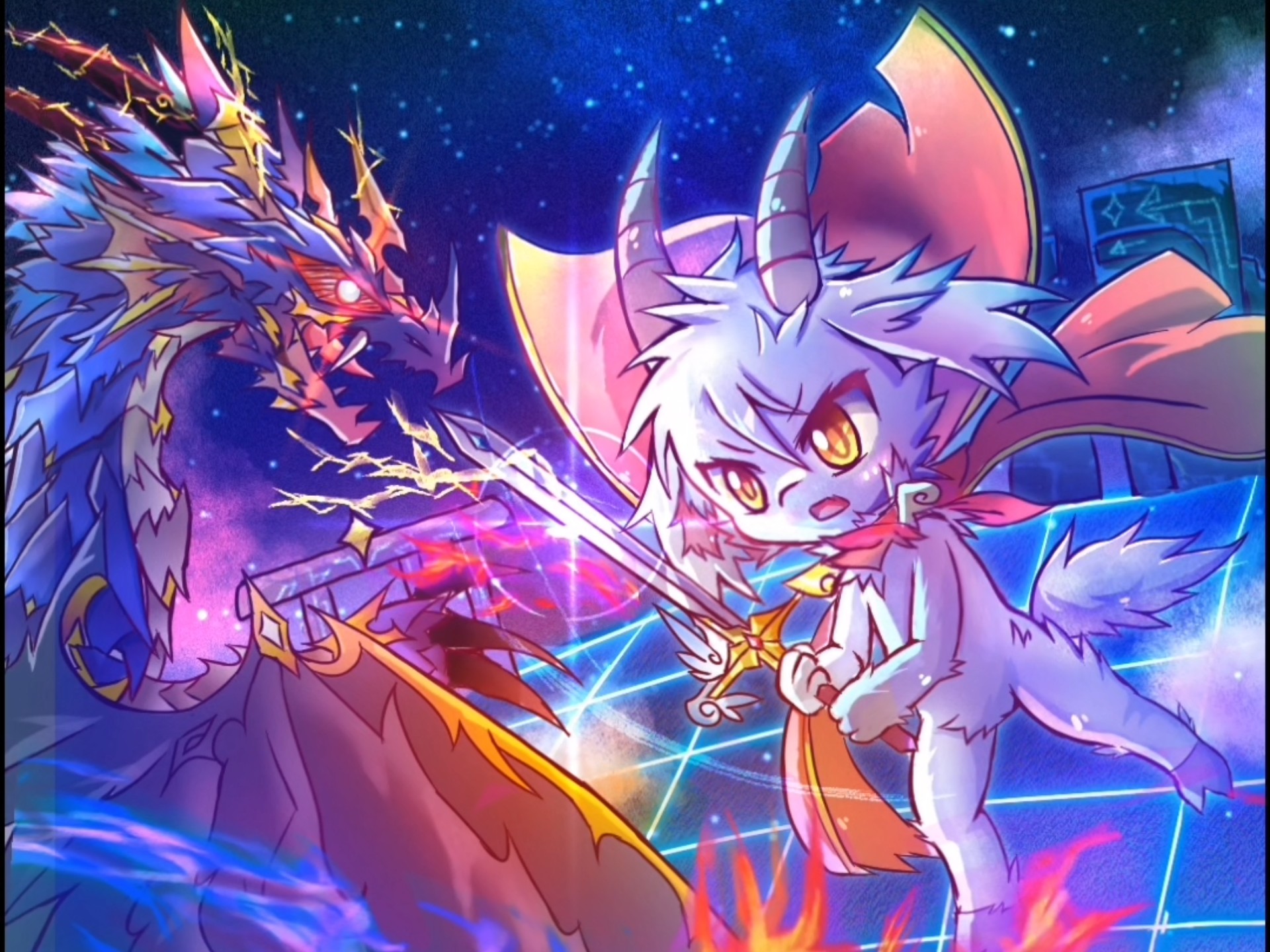 【指绘过程】勇气之剑