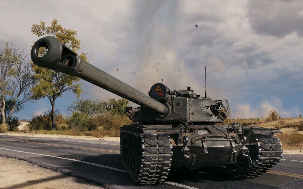 【坦克世界俄服】t110e4的万伤新年礼物